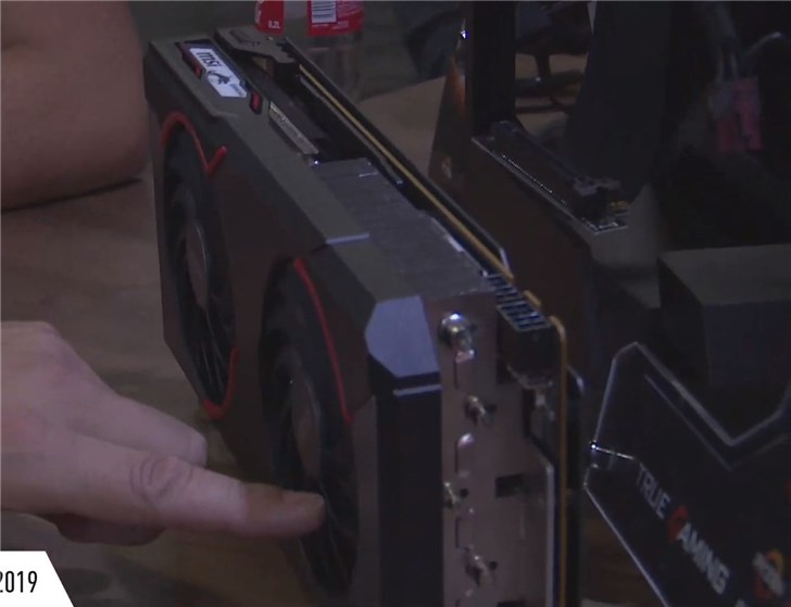 微星展示新款RX 5700XT显卡：三槽厚 巨大散热模块(2)